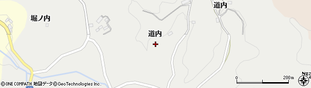 福島県郡山市中田町木目沢（道内）周辺の地図