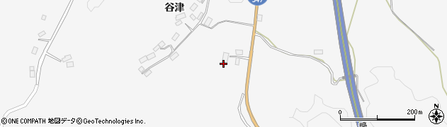 福島県田村市船引町門沢（谷津田）周辺の地図