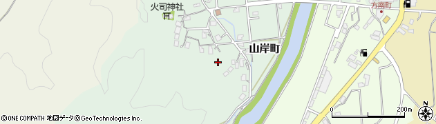 石川県輪島市山岸町周辺の地図