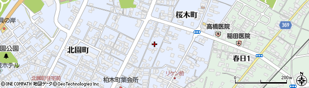 新潟県柏崎市桜木町15周辺の地図