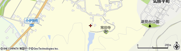 石川県輪島市小伊勢町周辺の地図