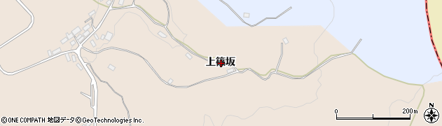 福島県郡山市中田町柳橋上篠坂周辺の地図