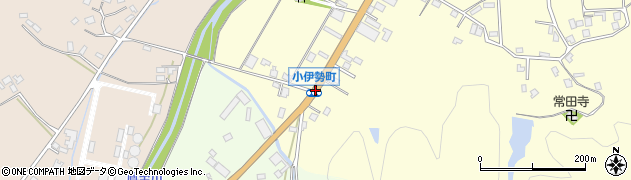 小伊勢町周辺の地図