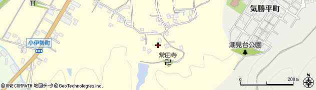 石川県輪島市小伊勢町下山下周辺の地図