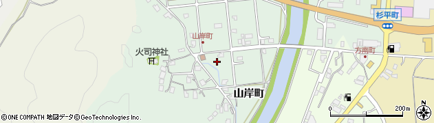 石川県輪島市山岸町（ト）周辺の地図