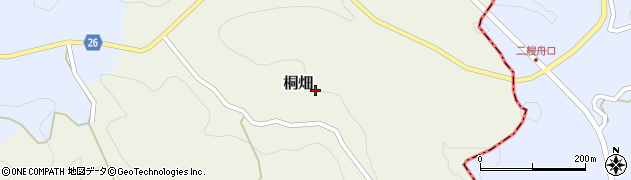 石川県能登町（鳳珠郡）桐畑（ヘ）周辺の地図