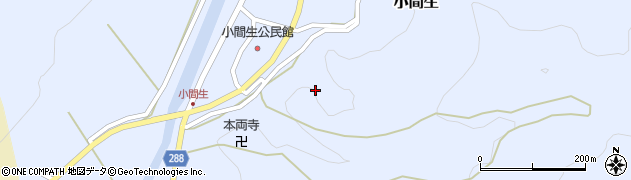 石川県能登町（鳳珠郡）小間生（カ）周辺の地図