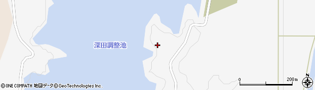 福島県郡山市三穂田町山口（菅ノ森）周辺の地図