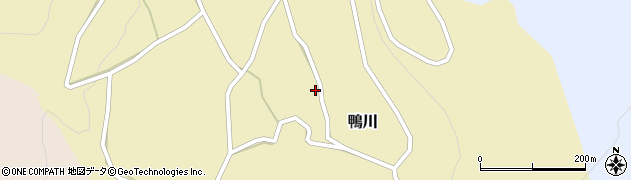 石川県能登町（鳳珠郡）鴨川（ヲ）周辺の地図