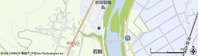 岩塚製菓株式会社　本社周辺の地図