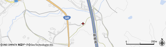 福島県田村市船引町門沢若草内周辺の地図