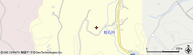 福島県郡山市中田町黒木（落合）周辺の地図