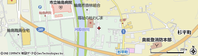 石川県輪島市山岸町イ周辺の地図