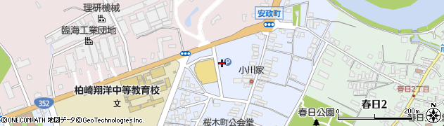 新潟県柏崎市桜木町24周辺の地図