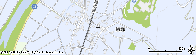 新潟県長岡市飯塚1276周辺の地図