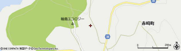 石川県輪島市赤崎町（ト）周辺の地図