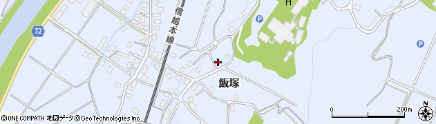 新潟県長岡市飯塚962周辺の地図