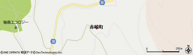 石川県輪島市赤崎町周辺の地図