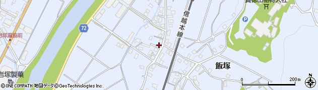 新潟県長岡市飯塚1184周辺の地図