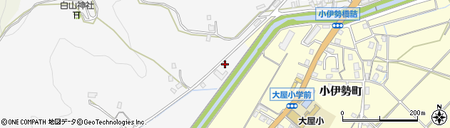 石川県輪島市中段町（堂下）周辺の地図
