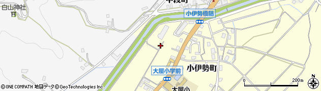 石川県輪島市小伊勢町（下午房河原）周辺の地図