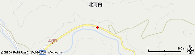 石川県能登町（鳳珠郡）北河内（ヲ）周辺の地図