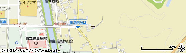 石川県輪島市杉平町（円山）周辺の地図