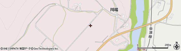 福島県会津若松市大戸町小谷（坂下）周辺の地図