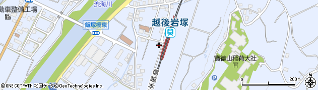 新潟県長岡市飯塚1126周辺の地図