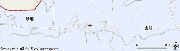福島県郡山市中田町駒板（南）周辺の地図