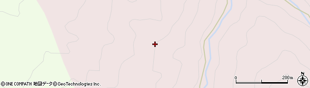 福島県金山町（大沼郡）横田（要害山）周辺の地図
