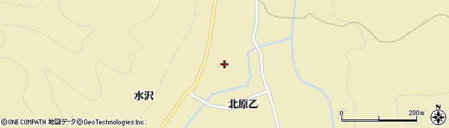 福島県会津美里町（大沼郡）東尾岐（仲田）周辺の地図