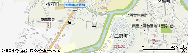 石川県輪島市水守町（タキシヤ）周辺の地図