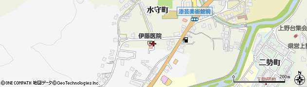 石川県輪島市水守町（中ノ瀬）周辺の地図