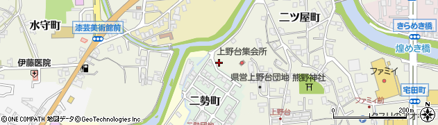 石川県輪島市二ツ屋町（ジロシ）周辺の地図