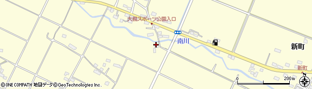 福島県郡山市大槻町（中島）周辺の地図