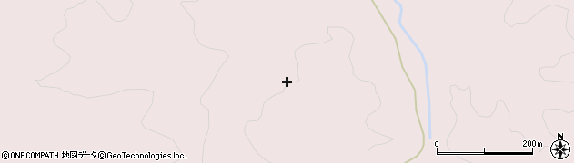 福島県田村市都路町古道（三輪山）周辺の地図