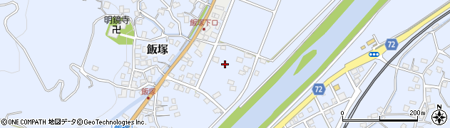 新潟県長岡市飯塚周辺の地図