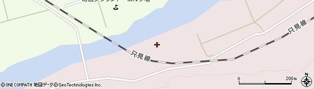 福島県大沼郡金山町横田川前周辺の地図
