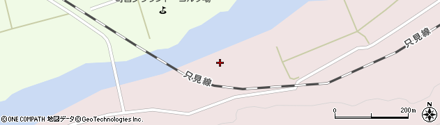 福島県金山町（大沼郡）横田（川前）周辺の地図