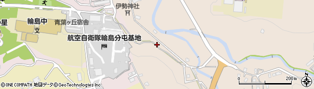 石川県輪島市久手川町（堂前）周辺の地図