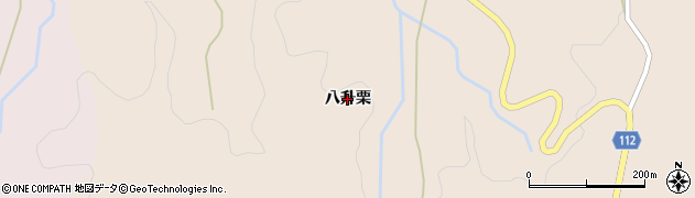 福島県田村市常葉町堀田（八升栗）周辺の地図