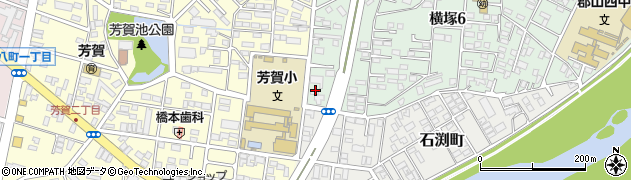 コスモ調剤薬局　横塚店周辺の地図