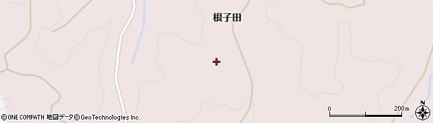 福島県田村市常葉町早稲川268周辺の地図