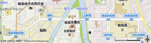 石川県輪島市二ツ屋町周辺の地図