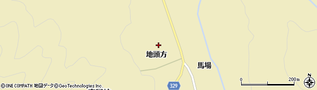 福島県大沼郡会津美里町東尾岐地頭方周辺の地図