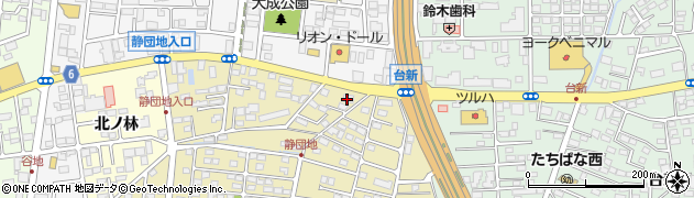 福島銀行大槻支店周辺の地図