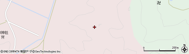 福島県郡山市湖南町赤津（長作）周辺の地図