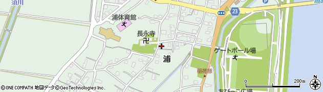新潟県長岡市浦4793周辺の地図