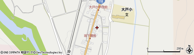福島県会津若松市大戸町大字上三寄（丙）周辺の地図